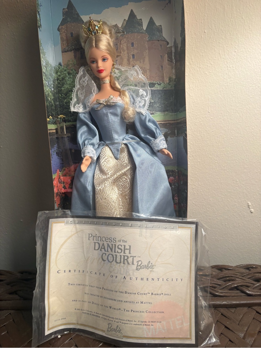 Barbie Pale Blue and Cream Princess Doll - Picture 2 of 6